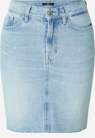 7 for all mankind Rok 'KEIRA' in Blauw: voorkant