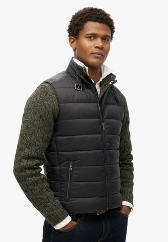 Gilet Superdry en noir
