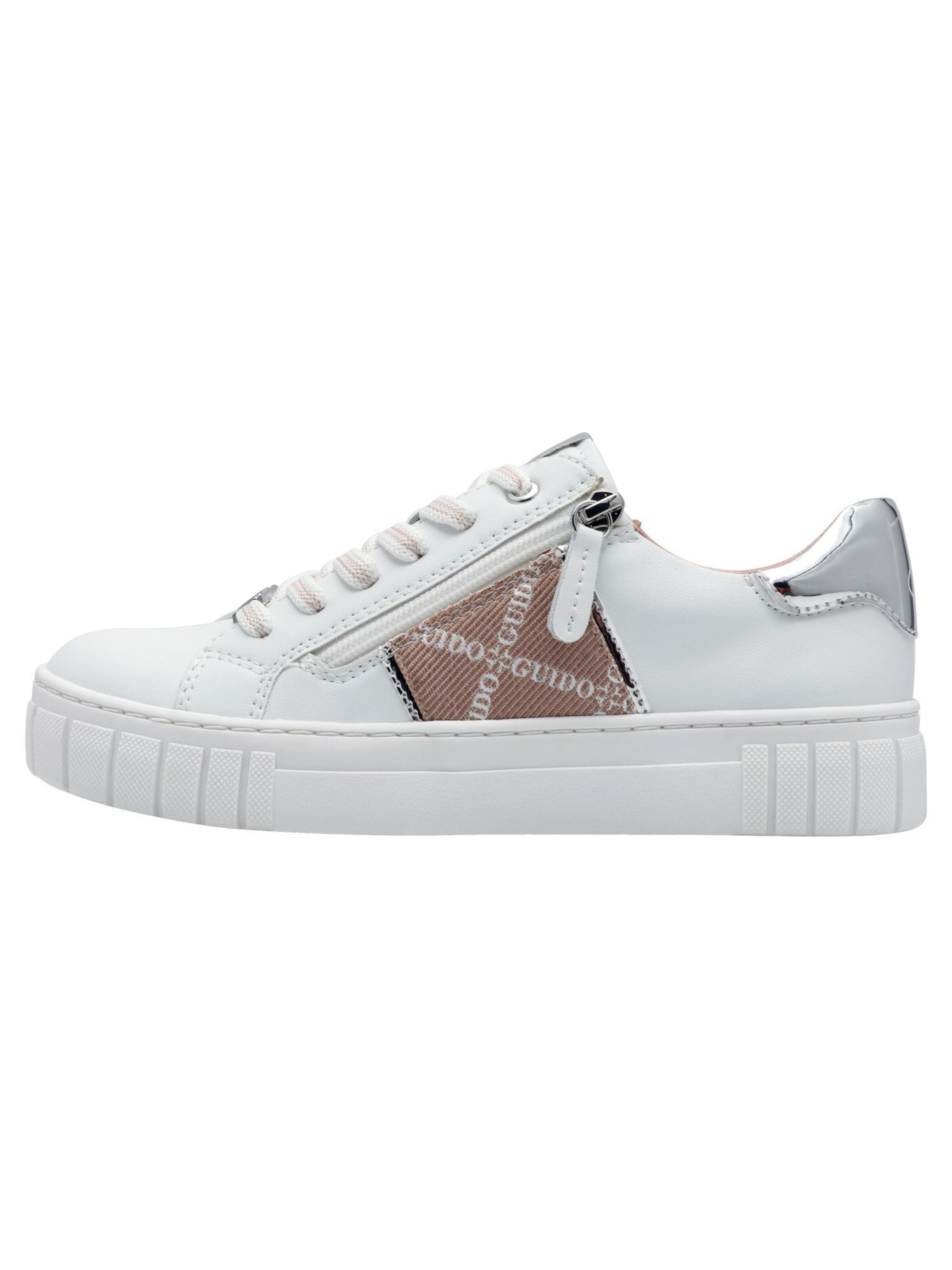 MARCO TOZZI Sneakers laag in Wit: voorkant
