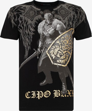 CIPO & BAXX Shirt 'VIKING WARRIOR' in Gemengde kleuren: voorkant