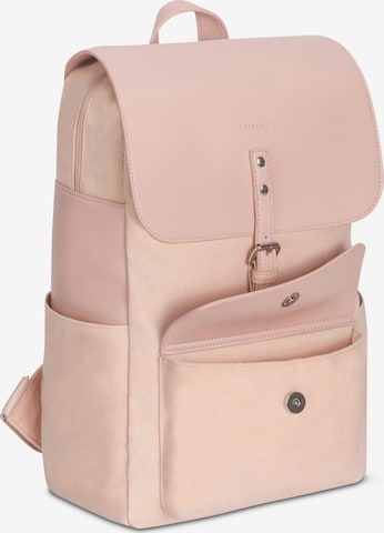 Expatrié Backpack 'Ella' in Pink: front
