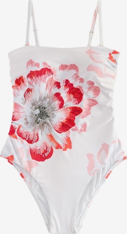 B by Ted Baker Bustier Uimapuku värissä valkoinen: etupuoli