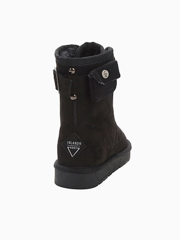 Island Boot Lace-up boot 'IMAAN' in Black