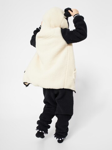 WeeDo Fleece jas 'PANDO Panda' in Wit
