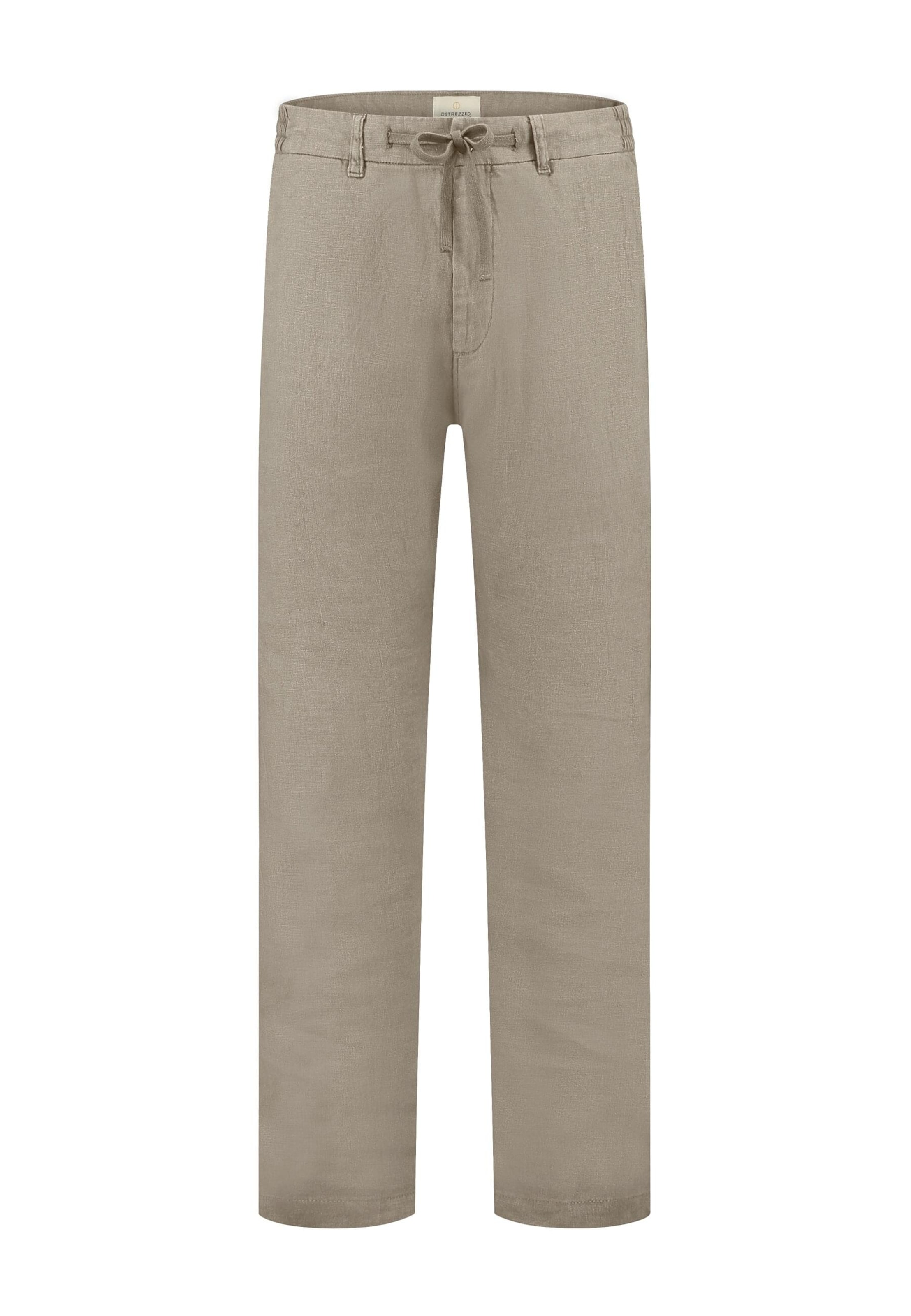 Dstrezzed Normální Kalhoty 'James' – šedá: přední strana