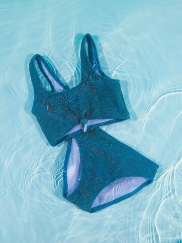 NAME IT - Bustier Bikini en azul
