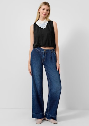 QS Blouse in Zwart