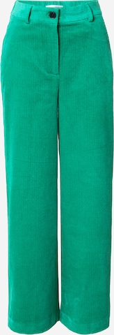 Wide Leg Pantalon co'couture en vert : devant