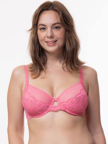 Soutien-gorge 'DANICA' Dorina en rose : devant