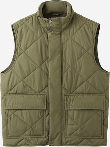 MANGO MAN Liivi 'Hugo' värissä vihreä: etupuoli