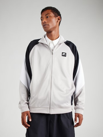 Nike Sportswear - Sudadera con cremallera 'AIR' en gris: frente