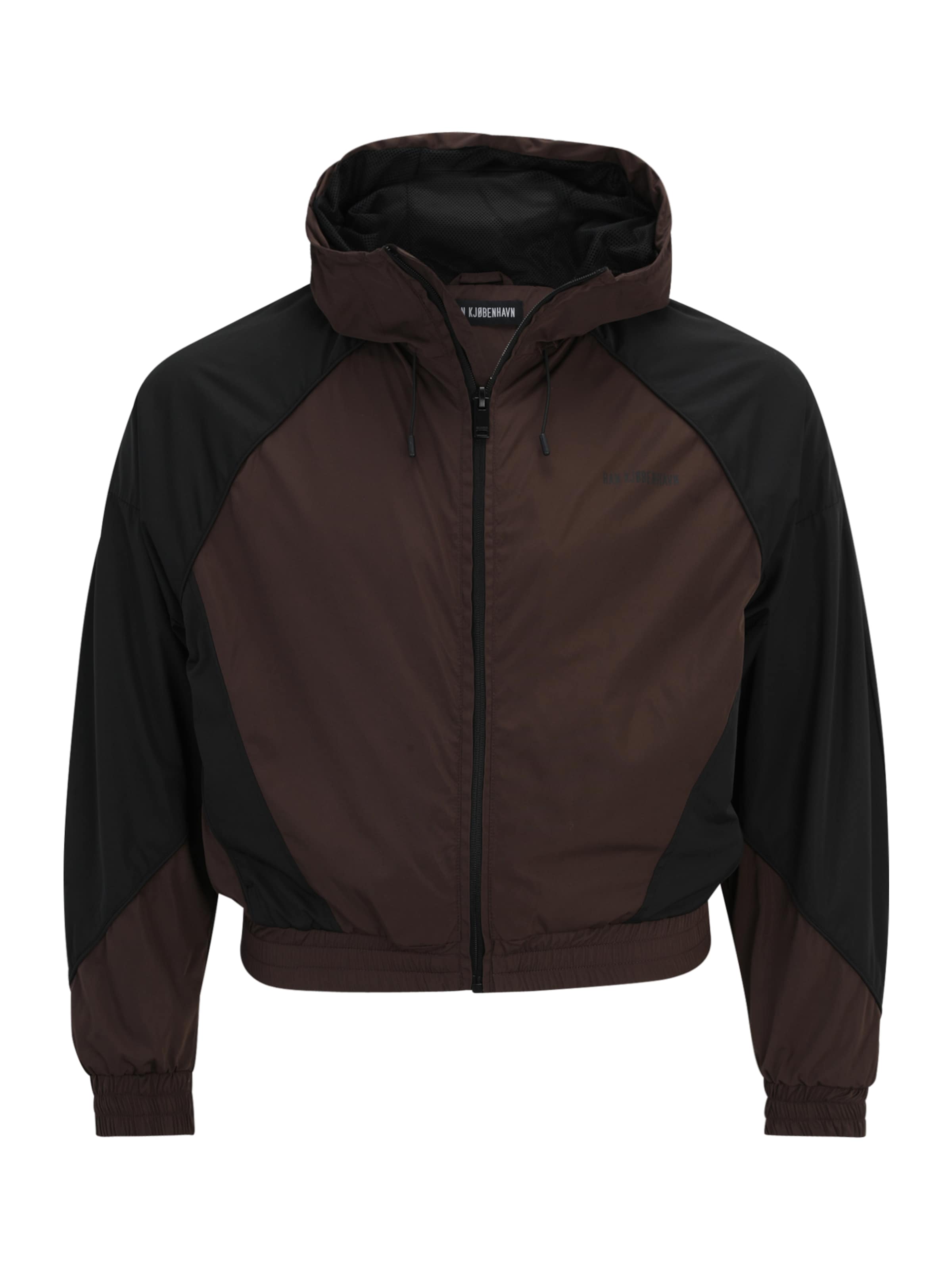 Han Kjøbenhavn Välikausitakki värissä ruskea: etupuoli