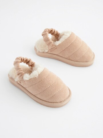 Next Slippers in Beige