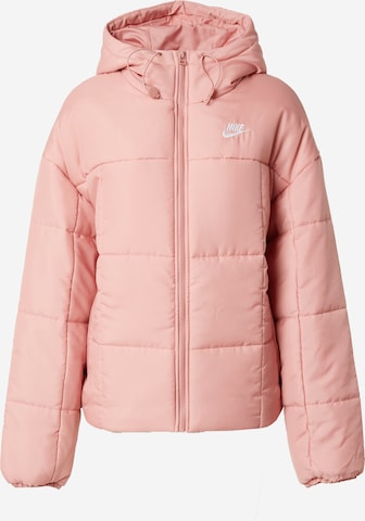 Nike Sportswear Jacke 'ESSENTIALS' in Pink: predná strana