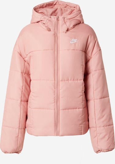 Nike Sportswear Winter Jacket 'ESSENTIALS' in Pink / White, Item view