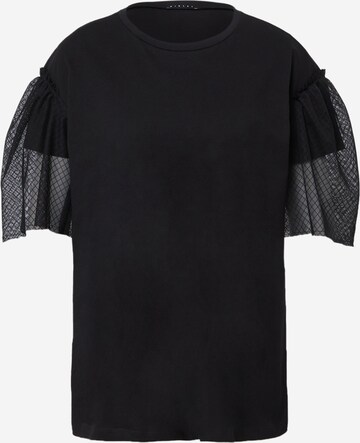 Sisley Majica | črna barva: sprednja stran