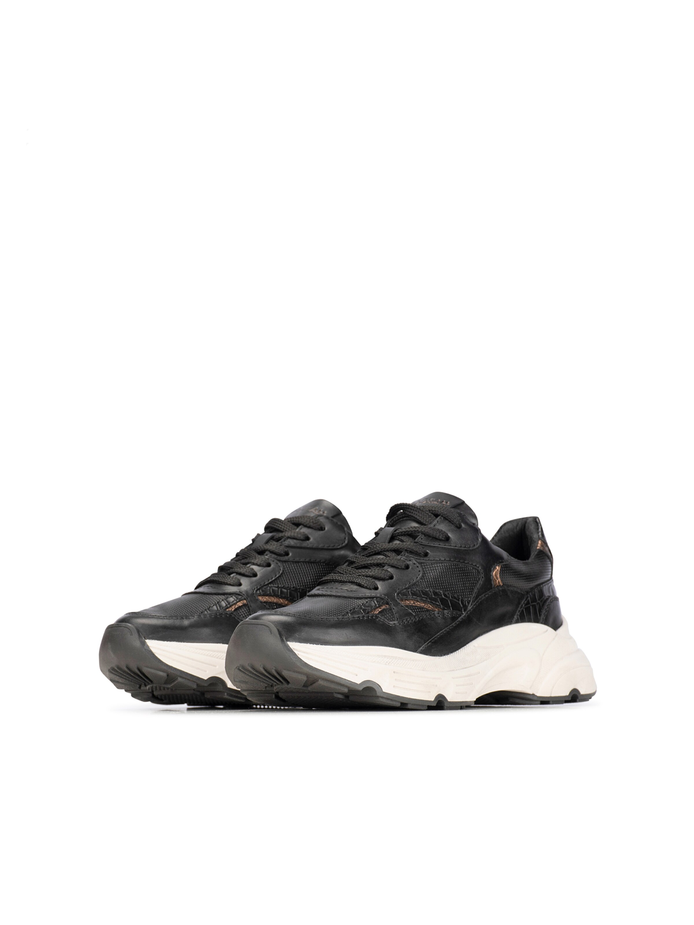 Haboob Sneakers laag 'LouLou' in Zwart