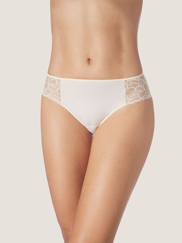 zd ZERO DEFECTS Panty 'Enea soy fiber mid waist panty'‌‌‌‌‌ in Weiß: Vorderseite