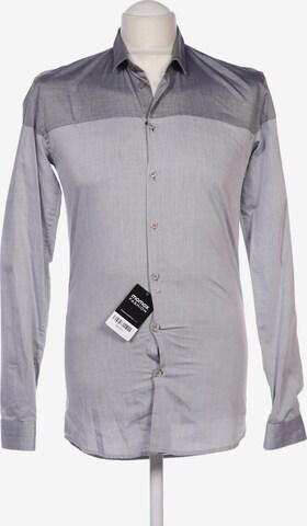 minimum Button Up Shirt in S in Grey: front
