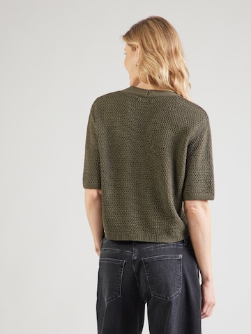 MORE & MORE Knit Cardigan in Green