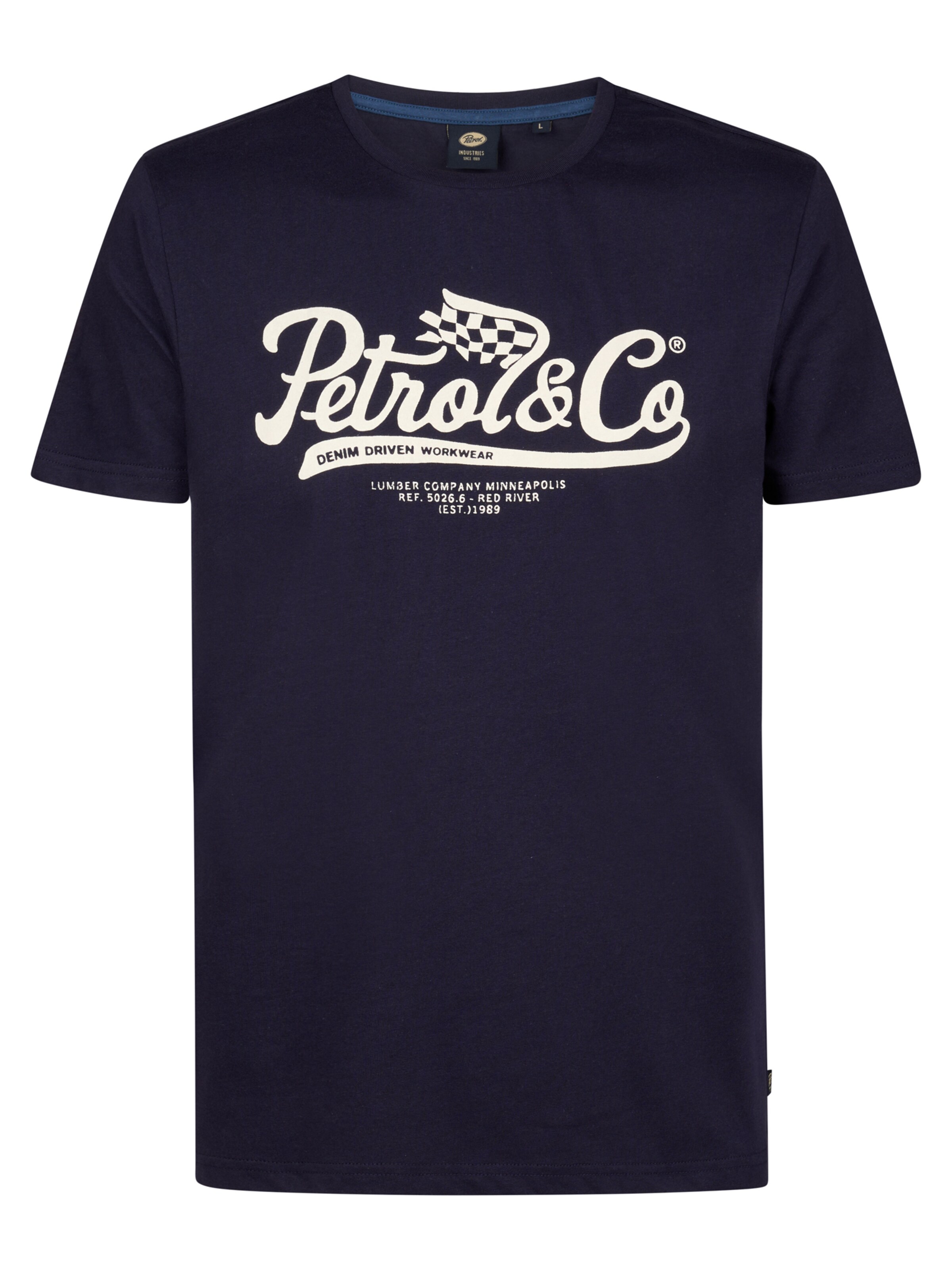 Petrol Industries Bluser & t-shirts i blå: forside