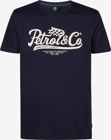 Petrol Industries Bluser & t-shirts i blå: forside