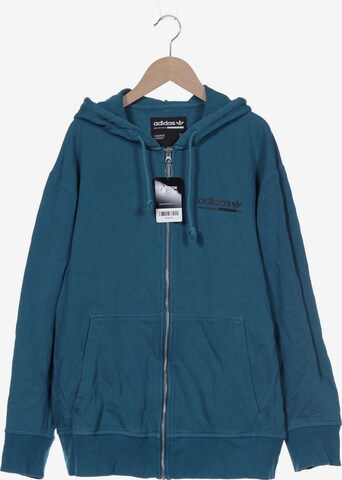 ADIDAS ORIGINALS Sweatshirt & Zip-Up Hoodie in L in Blue: front