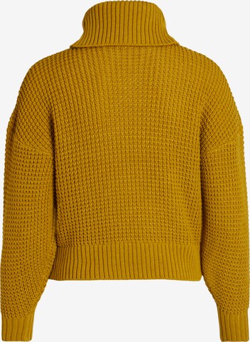 VILA Пуловер 'Kilan' в жълто