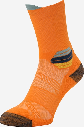 ASICS Sports socks in Navy / Saffron / Grey / White, Item view