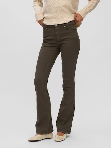 VERO MODA - Acampanado Vaquero 'FLASH ' en verde: frente