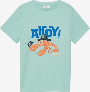 s.Oliver Shirt in Blue: front