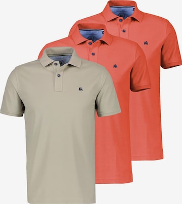 LERROS Shirt 'Basic' in Orange: Vorderseite