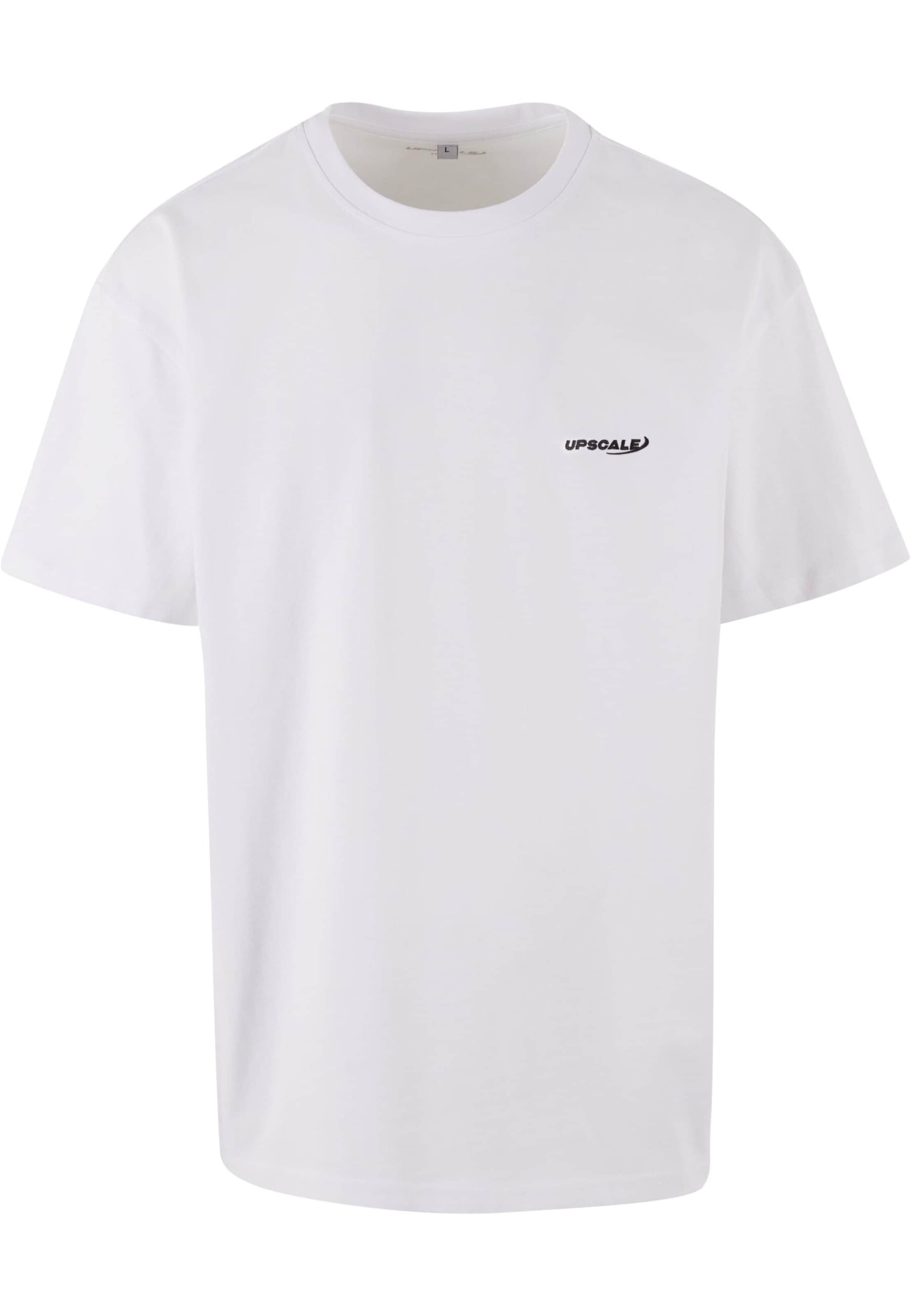MT Upscale Tričko 'Core' – bílá: přední strana