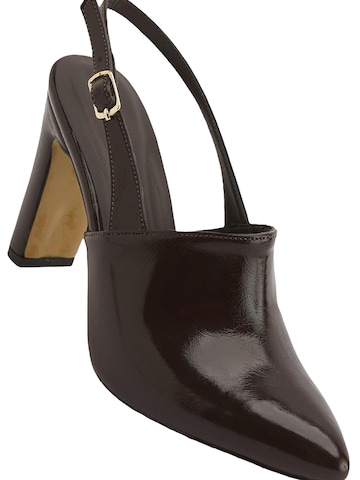 Limoya Slingback Pumps 'Damen-Absätze' in Brown: front