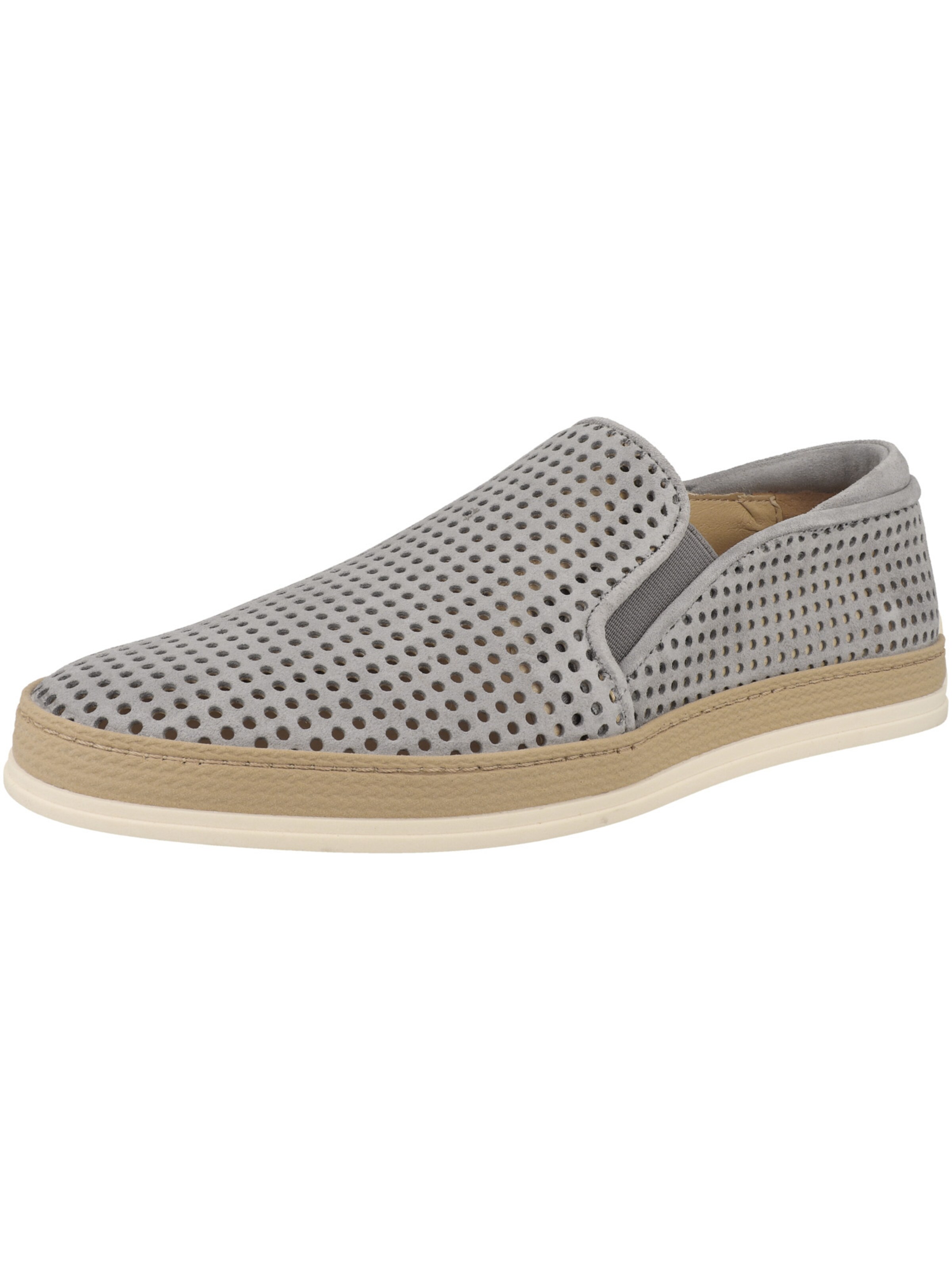 Espadrilles 'Barcelo 1' NOBRAND en gris : devant