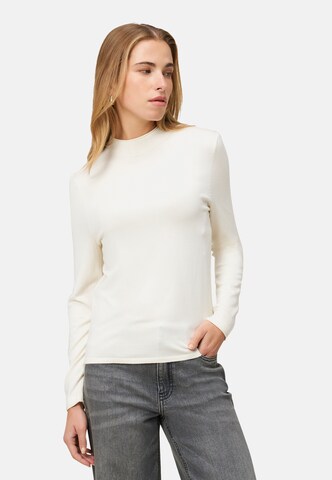 Pull-over zero en blanc : devant