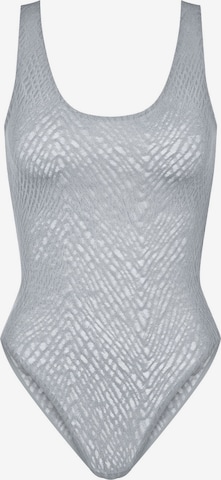 Body ' Blue ZERO Feel Bliss ' SLOGGI en gris : devant