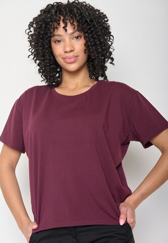 Maglietta 'Feel' di GREENBOMB in lilla