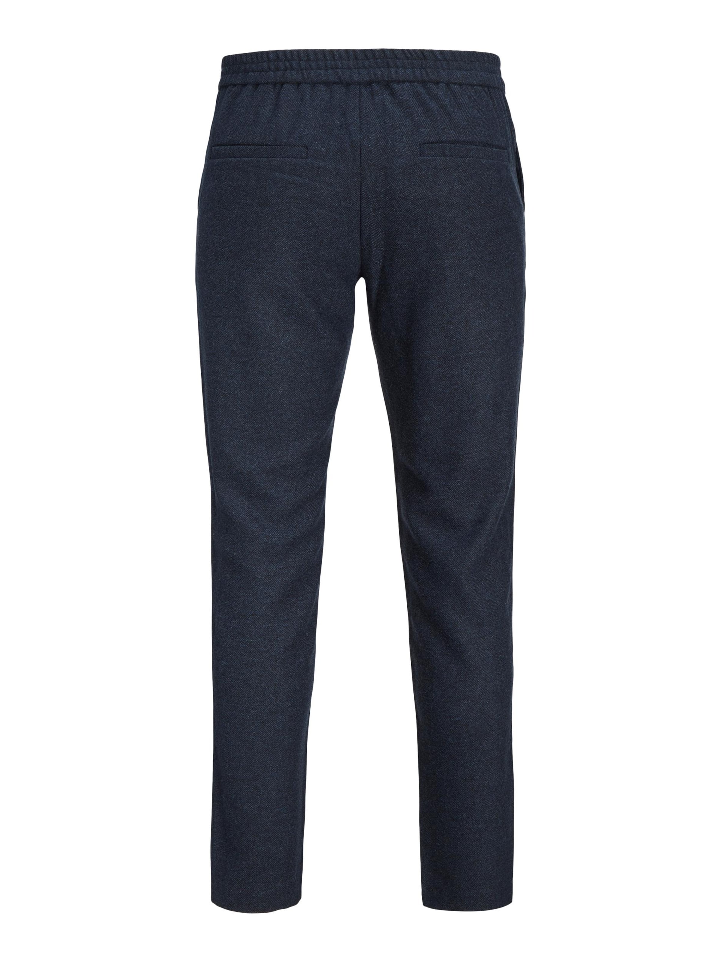 JACK & JONES Regular Pants 'DAVID' in Blue