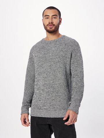 Iriedaily Sweater 'Mixmash' in Grey: front