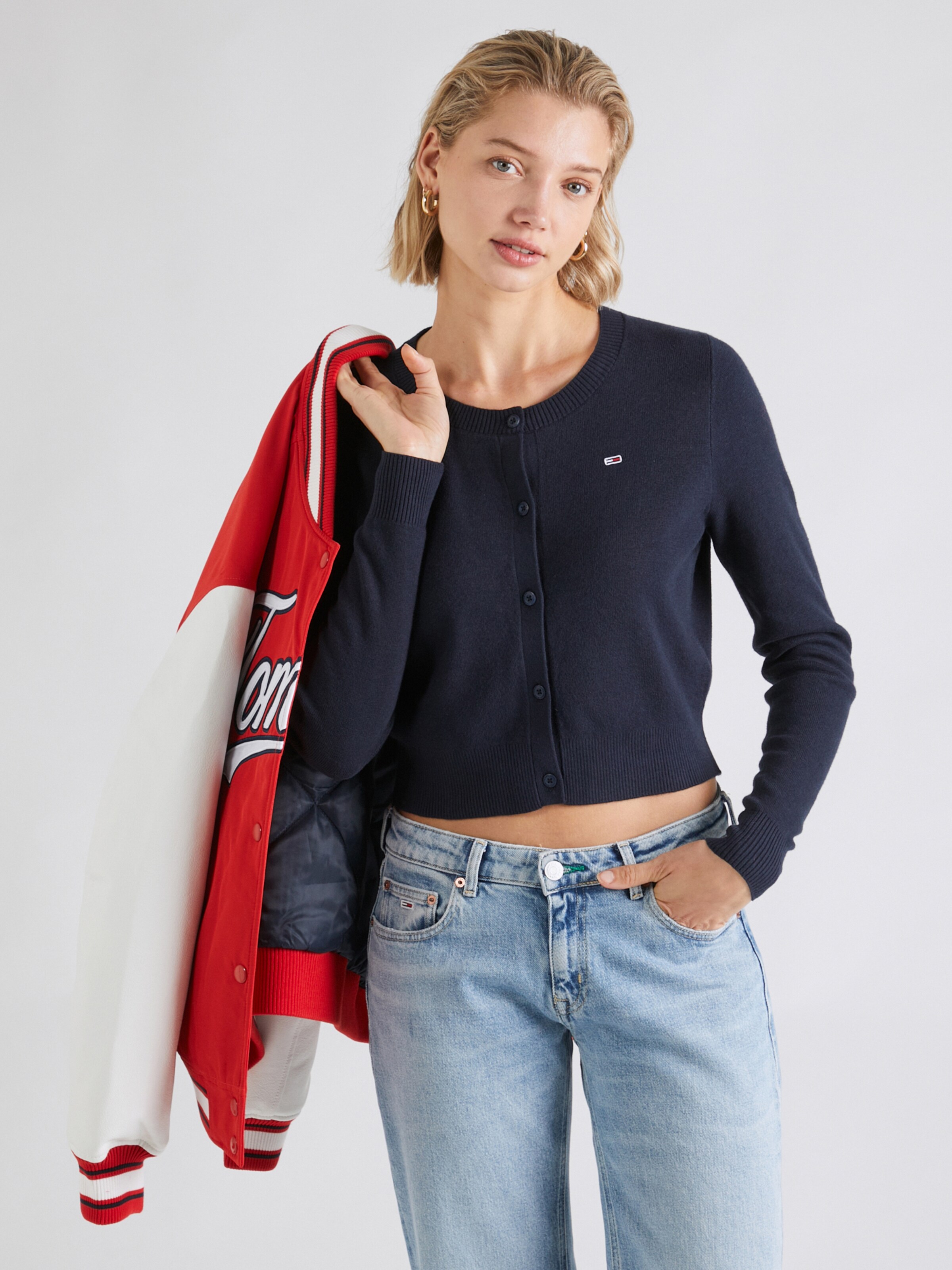 Tommy store jeans cardigan