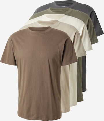 Abercrombie & Fitch T-Shirt 'ESSENTIAL' in Beige: predná strana