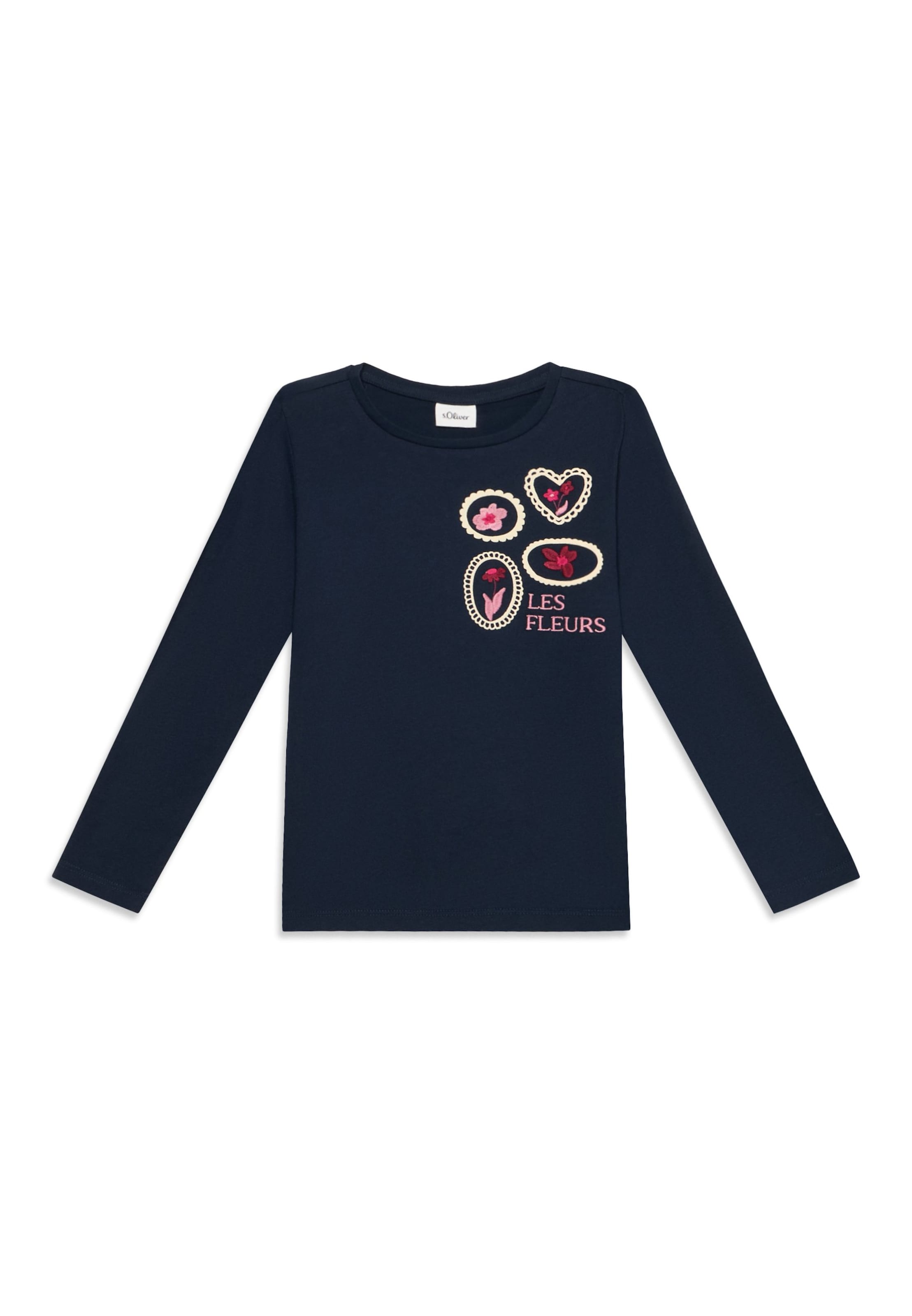 s.Oliver Shirt in Blauw: voorkant