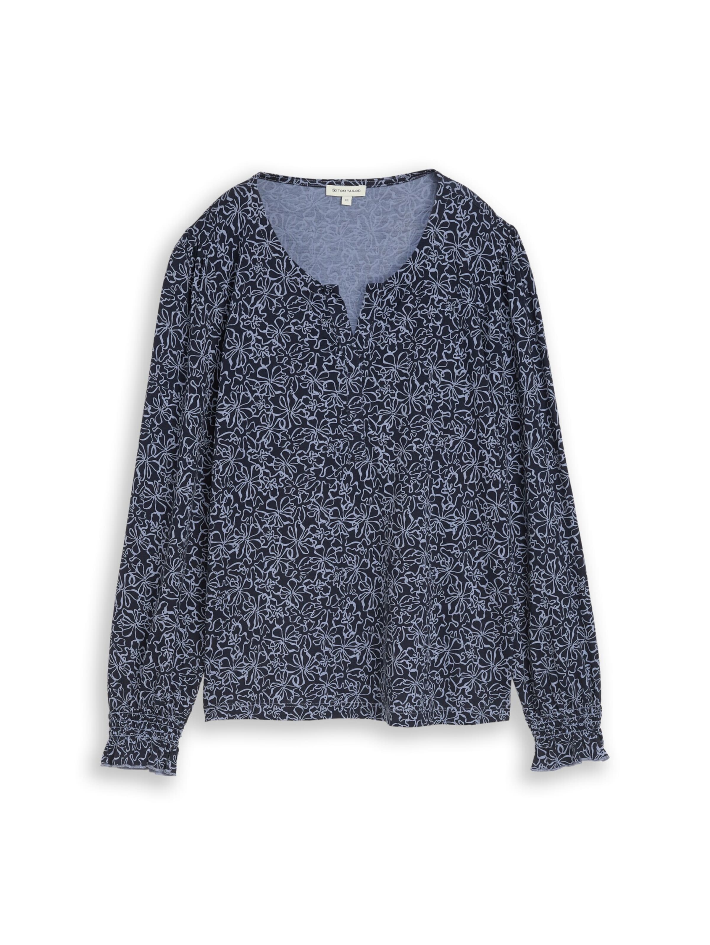 TOM TAILOR Bluse in Blau: Vorderseite