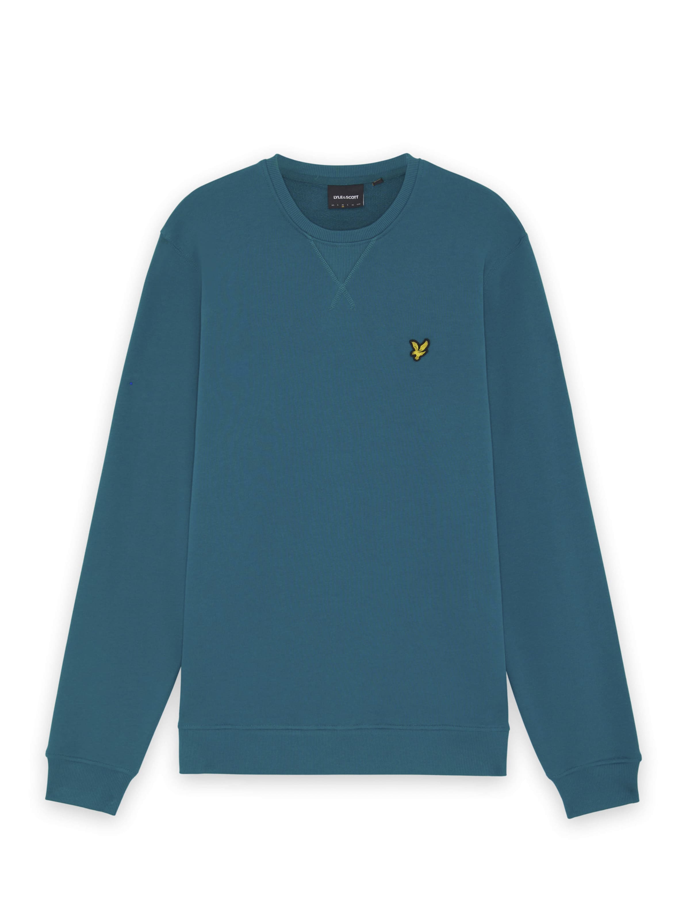 Lyle & Scott Trui in de kleur Petrol, Productweergave