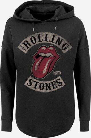 Sweat-shirt 'The Rolling Stones' F4NT4STIC en noir : devant