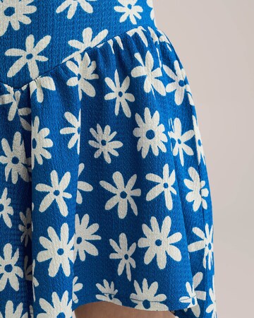 WE Fashion Regular Trousers in Blue