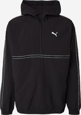 PUMA Prehodna jakna 'Class' | črna barva: sprednja stran