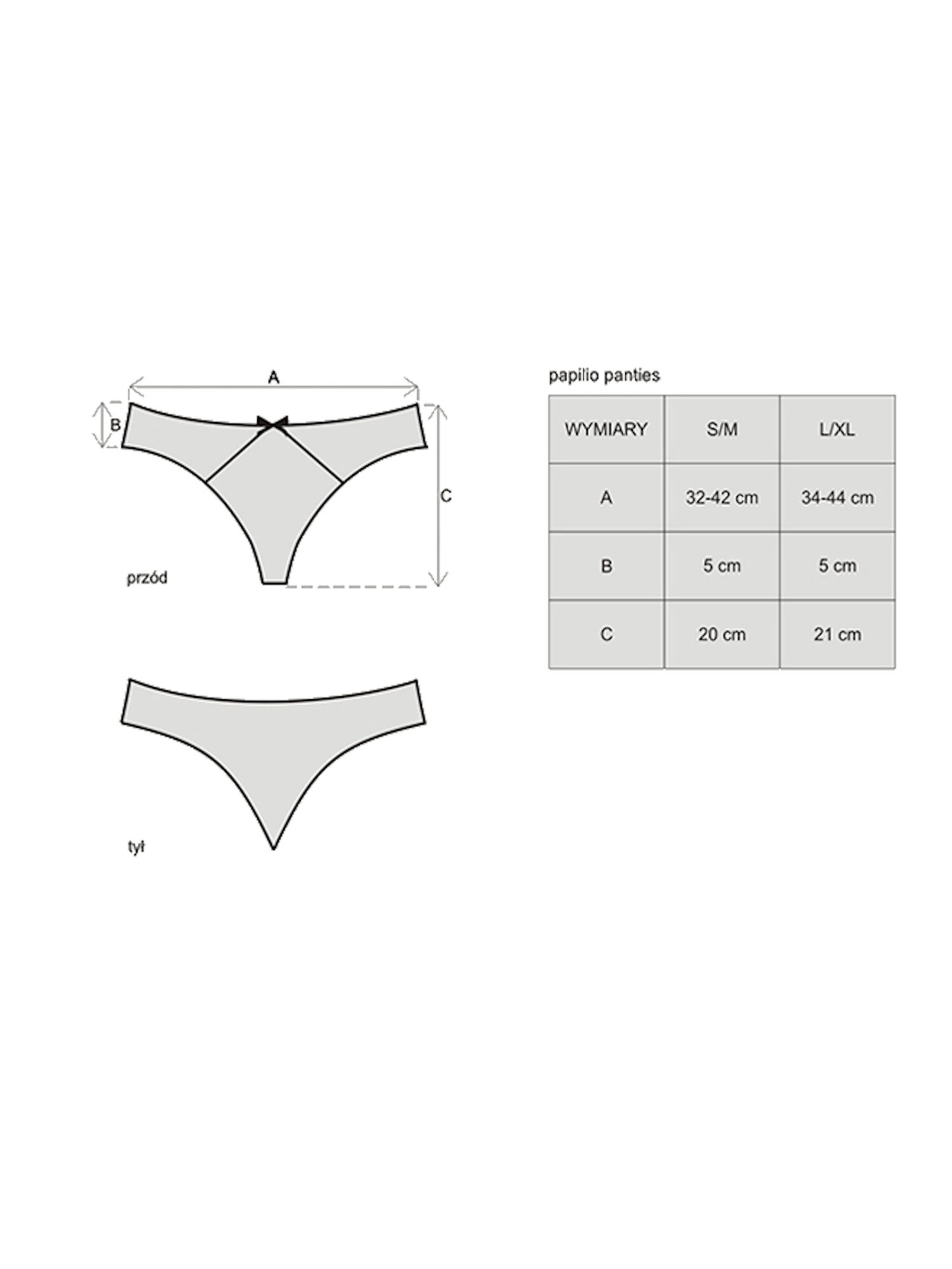 Obsessive Boyshorts 'Papilio panties' in White