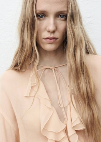 MANGO Blouse 'Lea' in Pink